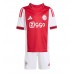 Ajax Kasper Dolberg #9 Hjemmedraktsett Barn 2025-26 Kortermet (+ Korte bukser)